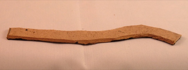 Stream section cut from 2mm MDF