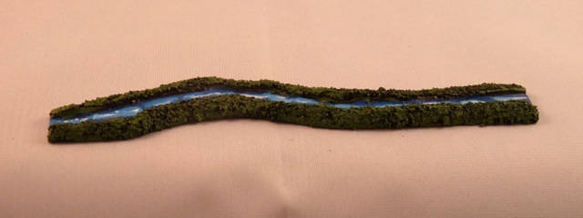Painted stream section