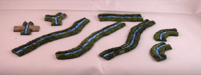 Stream sections in a variety of shapes