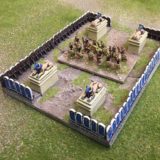 New Kingdom Egyptian 72 Camp with Sherden Guard