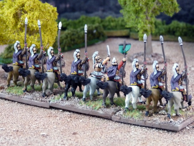 Seleucid-105 Agema cavalry - back