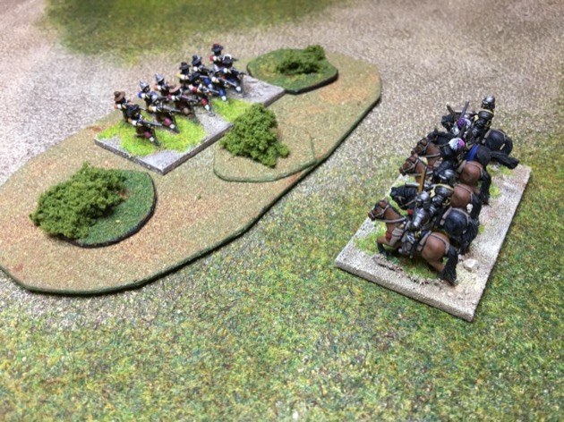 Tilly-809 Shot skirmish from rough ground