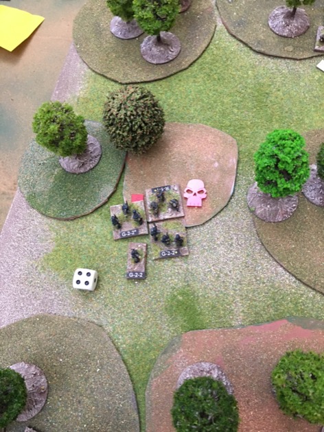 Breakout-65 German platoon on left takes out squad - Shoot to suppress then charge