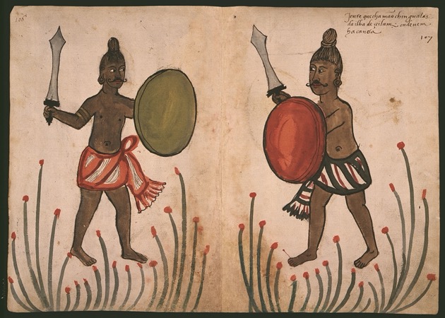 Codice Casanatense Sinhalese Warriors