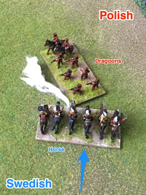 PLC71 Swedish horse charge Polish dragoons