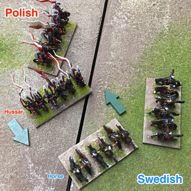 PLC78 Hussars charge and Swedish counter charge