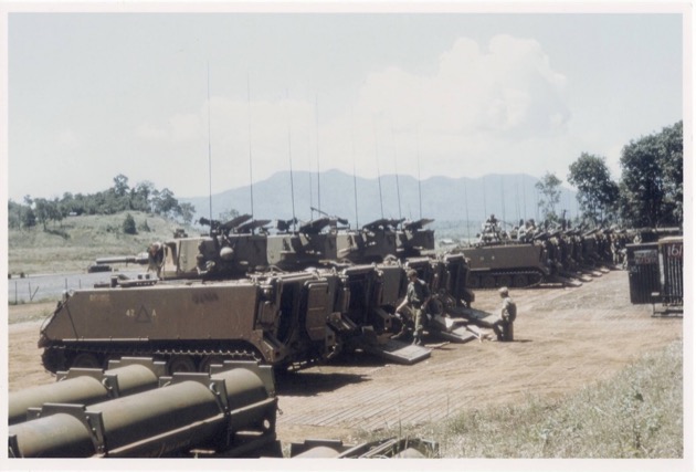 Australian M113A1 - FSV - 42A - Blue Triangle - Denise - Nui Dat, South Vietnam - October to November 1971