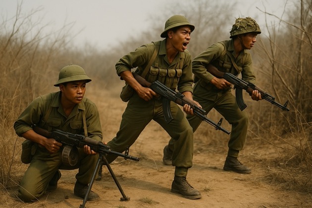 NVA Sapper Team