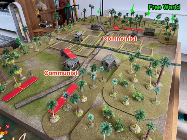 CDS-109 Communists cluster at both West and East ends of table
