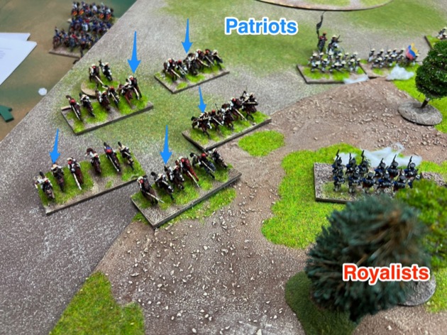 Bolivar-122 Patriot cavalry ride up hill