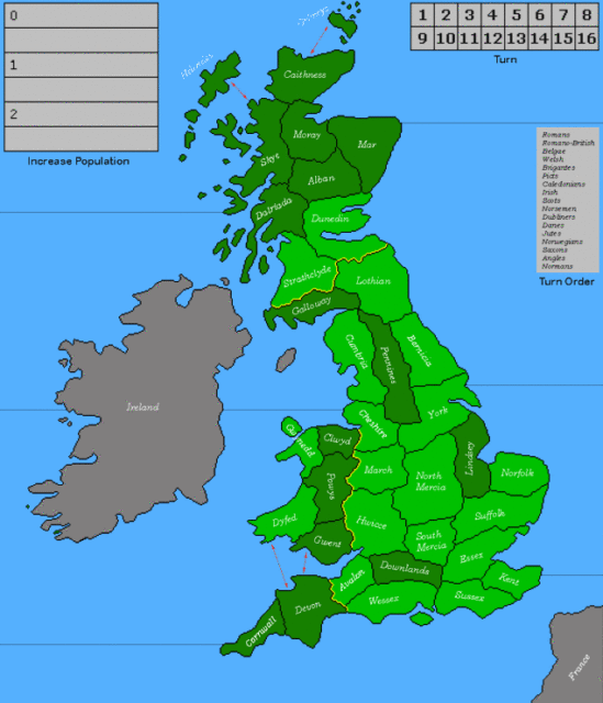 Britannia Map