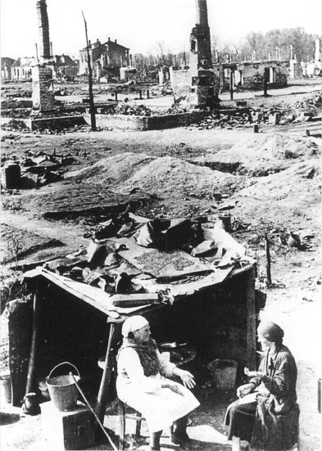 Houses in the South of Stalingrad