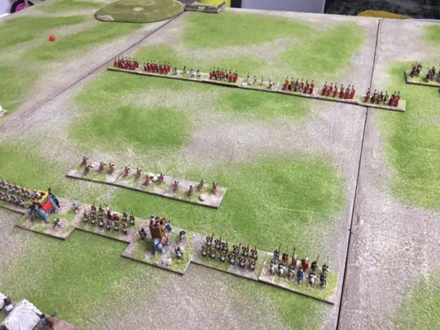 Triumph-11 Battlelines approach