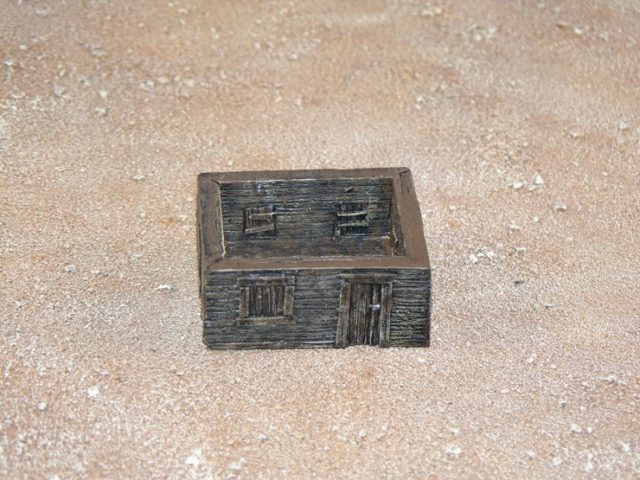 Wooden House - Homemade - Hut 2 front no roof
